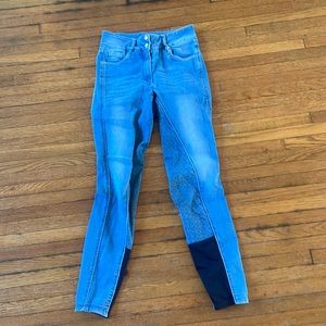 Horze denim breeches size 24R